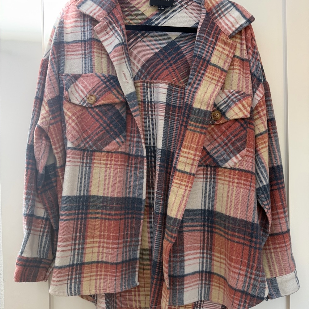 Timing Multicolor Plaid Jacket - image 1
